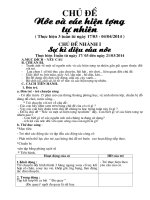 TOÀN tập GIÁO án mầm NON mẫu GIÁO lớn THEO mẫu QUY ĐỊNH mới năm 2017 CHỦ đề nước và HIỆN TƯỢNG tự NHIÊN 