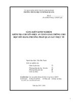 sáng kiến kinh nghiệm an toàn  giao thông tiểu học