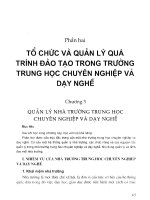 Giáo trình tổ chức và quản lý quá trình đào tạo trong trường trung học chuyên nghiệp và dạy nghề phần 2 