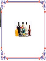 CÔNG NGHỆ SẢN XUẤT RƯỢU MÙI(LIQUOR )
