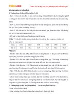 Kỹ năng nhận xét biểu đồ cột