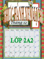 Bài giảng Toán 2 chương 3 bài 26: Thực hành xem lịch