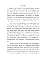 Thực trạng công tác phân tích tài chính các doanh nghiệp phục vụ cho hoạt động tín dụng của chi nhánh Tam Trinh – NHNN và PTNT VN