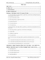 Báo cáo thực tập văn thư lưu trữ tại PHÒNG THƯƠNG mại và CÔNG NGHIỆP VIỆT NAM (VCCI)