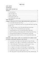 Thực trạng công tác chăm sóc sức khỏe người có công cách mạng tại huyện lạng giang