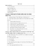 Nghiên cứu về công tác xây dựng vị trí việc làm tại viện chiến lược và chính sách y tế