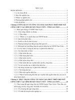 Thực trạng và giải pháp nâng cao hiệu quả công tác đào tạo và phát triển đội ngũ công chức tại ủy ban nhân dân huyện than uyên tỉnh lai châu