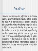 Xây dựng hệ thống mạng phục vụ công tác chẩn đoán và điều trị bệnh trong hệ thống BV