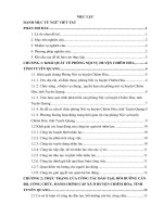 Nâng cao hiệu quả công tác đào tạo, bồi dưỡng cán bộ, công chức hành chính cấp xã tại huyện chiêm hoá , tỉnh tuyên quang