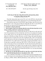 BÁO cáo sơ kết 6 THÁNG đầu năm 2016 ban 2003