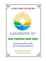 MÔI TRƯỜNG SINH THÁI GIÁO DÂN HỢP TUYỂN SỐ 16 THÁNG 08/2015