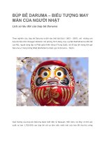 Giới thiệu buos bê DARUMA nhật bản 