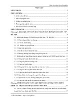 Nâng cao năng lực đội ngũ cán bộ, công chức khối xã, thị trấn thuộc huyện sóc sơn