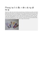 Phong tục lì xì đầu năm của người nhật 