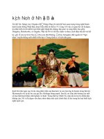 Giới thiệu kịch noh ở nhật bản 