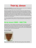 Lịch sử nhật bản thời kỳ jōmon 