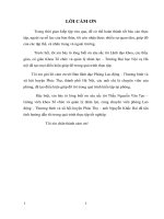 Giải quyết việc làm cho lao động nông thôn huyện phúc thọ, thành phố hà nội