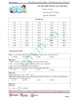 1436070002 loi giai chi tiet de thi mon hoa THPT quoc gia nam 2015