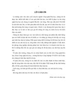 Báo cáo thực tập Quản lý chất lượng nhà máy Vilube