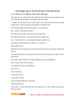 Giải bài tập trang 33, 34 SGK Hóa lớp 8: Công thức hóa học