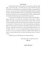 Công tác xóa đói giảm nghèo tại ủy ban nhân dân xã minh nghĩa