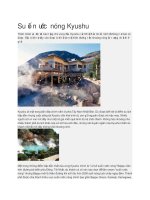 Du lịch nhật bản suối nước nóng kyushu 