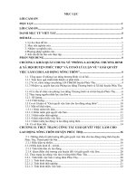 Giải quyết việc làm cho lao động nông thôn huyện phúc thọ, thành phố hà nội