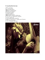 Từ vựng tiếng nhật về âm nhạc 