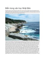 Biển trong văn học nhật bản 