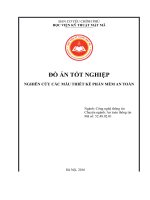 Mẫu thiết kế an toàn trong lập trình ứng dụng