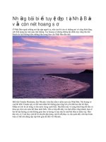 Du lịch nhật bản những bãi biển tuyệt đẹp tại nhật bản vẫn còn nét hoang sơ 