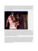 Giới thiệu kịch rối bunraku 