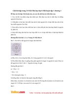 Giải bài tập trang 31 SGK Hóa học lớp 8: Bài luyện tập 1 chương 1