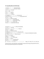 Từ vựng tiếng nhật chủ đề biển đông 