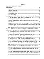 Công tác đào tạo, bồi dưỡng cán bộ, công chức tại UBND huyện tân kỳ tỉnh nghệ an