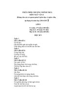 Giáo án ngữ văn 8 chuẩn mới đầy đủ các kỹ năng 2016 2017   ngữ văn 8   văn thành nam 