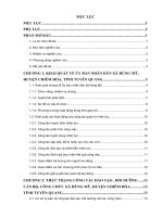 Công tác đào tạo, bồi dưỡng cán bộ, công chức xã hùng mỹ, huyện chiêm hóa, tỉnh tuyên quang