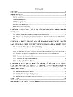 Tạo động lực cho người lao động tại CTCP đầu tư thương mại và phát triển FSI