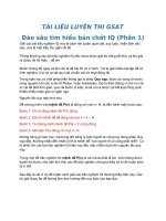 Tài liệu luyện thi GSAT  SAMSUNG mới nhất