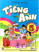 SÁCH THÍ ĐIỂM TIẾNG ANH 5  TẬP 2