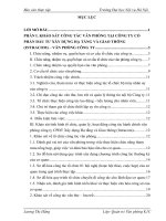 CÔNG tác văn THƯ tại CÔNG TY cổ PHẦN đầu tư xây DỰNG hạ TẦNG và GIAO THÔNG (INTRACOM) – văn PHÒNG CÔNG TY