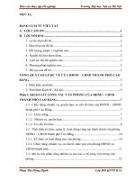 Công tác văn phòng HĐND – UBND thành phố cao bằng