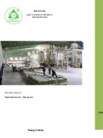 Lập dự án nhà máy xay xát lúa gạo