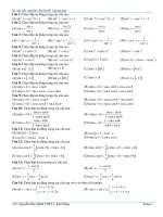 82 câu trắc nghiệm chuyên đề lượng giác