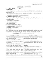 Giáo án sinh học 9  2015  2016  theo định hướng phát triển năng lực.