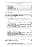 Công tác văn thư tại văn phòng huyện uỷ kim bôi