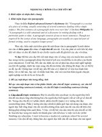 CHUYÊN ĐỀ TIẾNG ANH THPT ĐOẠN VĂN