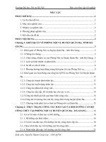 Nâng cao chất lượng công tác đào tạo, bồi dưỡng cán bộ, công chức cấp xã tại phòng nội vụ huyện quản bạ