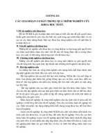 Bài giảng phương pháp nghiên cứu khoa học TDTT phần 2 