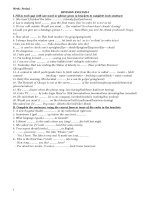 bai tap tieng anh thi vao lop 10   tiếng anh 9   nguyễn văn hùng